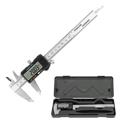 Calibrador Vernier Digital Pie De Rey 6in Precisi&oacute;n 0.01mm