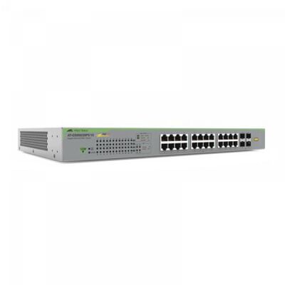Switch PoE+ Gigabit WebSmart Allied Telesis AT-GS950/28PS-V2-10 24 Puertos + 4 SFP 185W