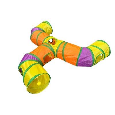 T&uacute;nel Para Gatos, Juguete Para Gato T&uacute;nel Plegable De 3 V&iacute;as