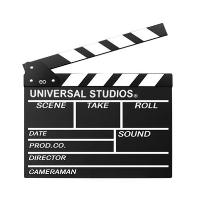 Claqueta Profesional Pizarra Para Cine Director Escena Acci&oacute;n