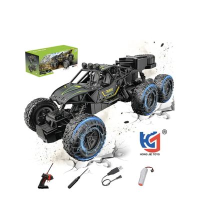 Carro Control Remoto Todo Terreno Juguete 4x4 Recargable Regalos Para Ni&ntilde;os Modelo Negro