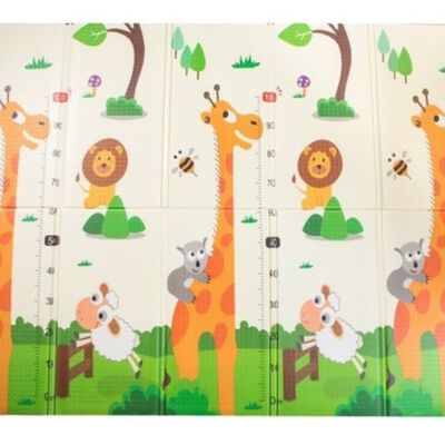 Tapete De Juego Papubaby Plegable Multiusos 150 X 200 Cm Jirafa