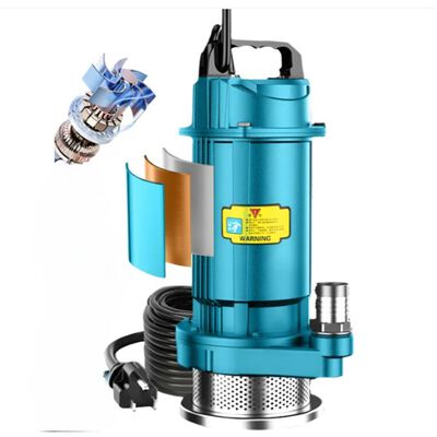 Bomba Sumergible Met&aacute;lica Para Agua Limpia/ Sucia 570w 110v Modelo Azul