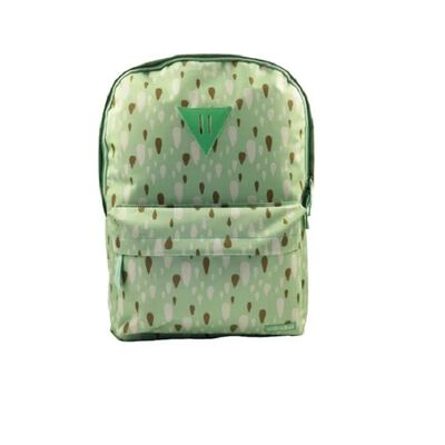 Mochila Verde Infantil Con Dise&ntilde;o Para Ni&ntilde;as