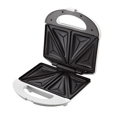 Sandwichera Dominion Blanca para 2 S&aacute;ndwiches Modelo Sandwich Maker