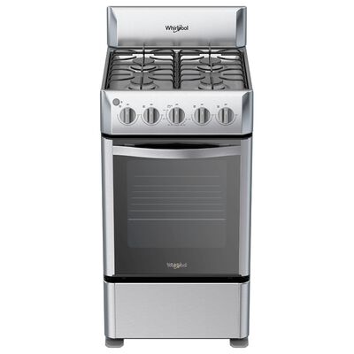 Estufa Whirlpool WWR3000S 20" 4Q Ence Electronico Gris ALBY ENTREGA SOLO VALIDA EN LA CDMX Y ZONA METROPOLINA