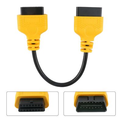 Cable De Extensi&oacute;n De 16 Pines Y Conectores Malubero Amarillo
