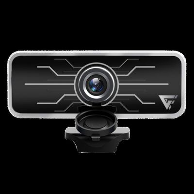 C&aacute;mara web Webcam GAME FACTOR WG400, 1080p, USB, Negro, Micr&oacute;fono Integrado
