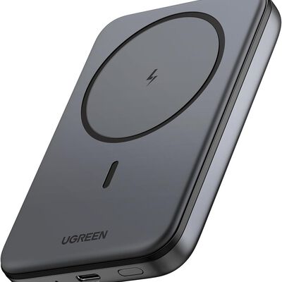 Power Bank Magn&eacute;tico 10000mAh PD 20W, Carga R&aacute;pida USB-C Inal&aacute;mbrica para iPhone y Android
