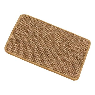 Tapate Rascador Para Gatos De Sisal 50x30cm Color Marr&oacute;n Claro