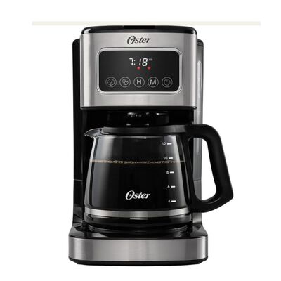 Cafetera programable de 12 tazas con pantalla t&aacute;ctil Oster