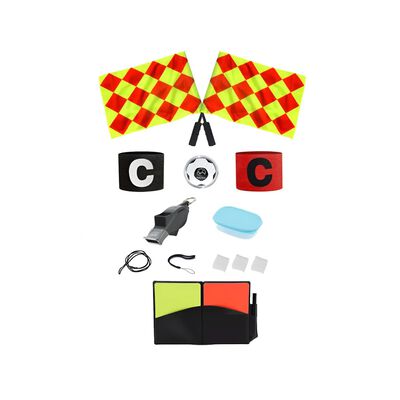 Silbato, Banderines, Tarjetas, Brazalete Equipo Arbittro Futbol
