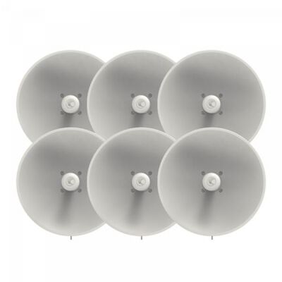 Cambium Networks Paquete 6x ePMP Force 300-25L 5 GHz 400 Mbps Antena 25 dBi