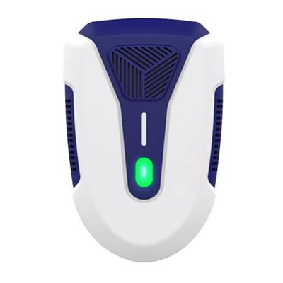 Repelentes Electr&oacute;nicos Ultras&oacute;nicos Para Plagas Alto Poder Blanco/Azul