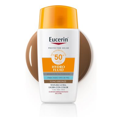 Eucerin Protector Solar Hydro Fluid FPS 50+ Tono Bronze