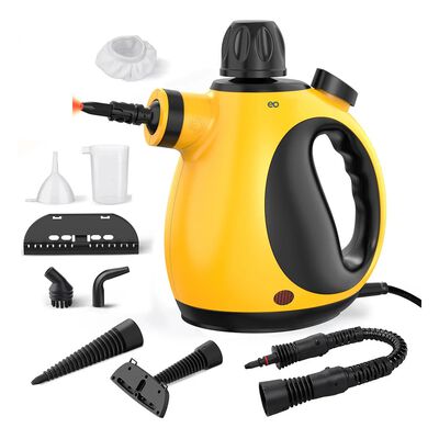 Limpiadora De Vapor Maquina Portatil Automotriz Amarillo