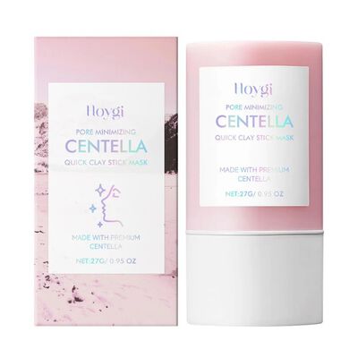 Hoygi Mascarilla de Arcilla Stick Centella 27g Minimiza Poros ,Hidrata y Calma la Piel Sensible, K-Beauty