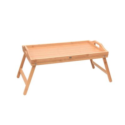 Mesa Plegable Para Cama Desayuno Caqui