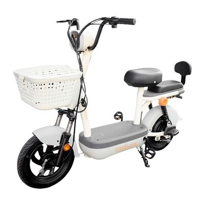 Moboss Bicicleta Electrica para Adultos Bicimoto Electrica Potencia Maxima del Motor 350 W Bateria 48V 12AH Gris