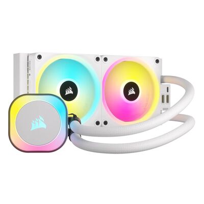 Corsair iCUE LINK H100i RGB AIO 240mm Blanco Refrigeraci&oacute;n L&iacute;quida CPU
