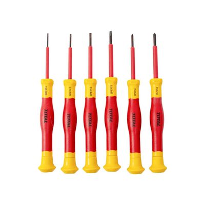 Juego de 6 desarmadores diel&eacute;ctricos de precisi&oacute;n