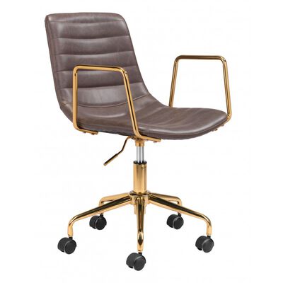 Silla de Oficina Eric Cafe - Kessa.