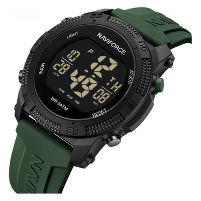 Relojes Deportivos Digitales Naviforce Para Hombre Y Mujer verde oscuro