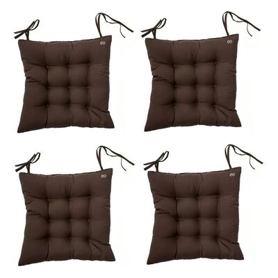 Coj&iacute;n Silla Comedor 40x40 Coj&iacute;n Decora, 4 Color Marron
