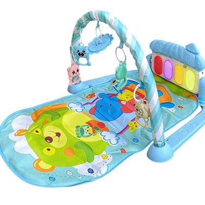 Gimnasio Piano Musical Tapete De Juegos Para Beb&eacute;s Azul