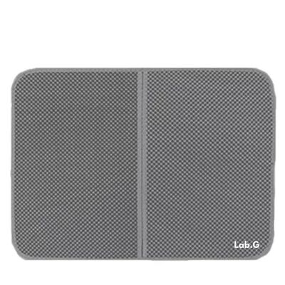Tapete Para Gato Arenero 75x55cm Alfombra Gris