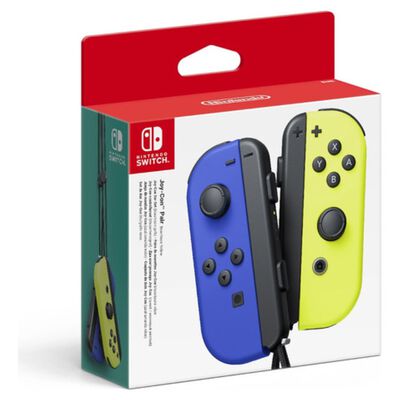 Set de control inal&aacute;mbrico Nintendo Switch Joy-Con (L)/(R) Ne&oacute;n azul y amarillo ne&oacute;n