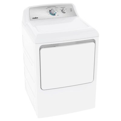 Secadora a Gas LP 6.2 cu. ft. Blanca con Sanitizado Mabe - SMG26N5MNBAB0