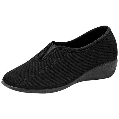 Niagara pantufla para mujer negro cod 7577-1