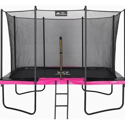 Trampolin Rectangular 10x7ft Brincolin Malla Seguridad Little Monkey