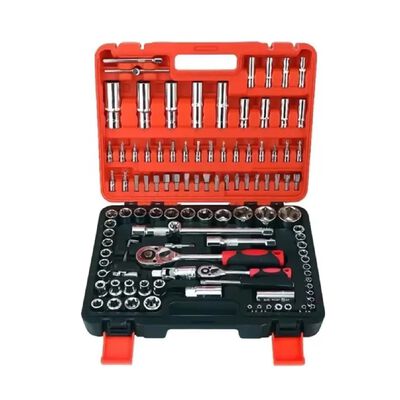 Juego De Dados Llaves Autocle Estuche 108 Piezas.