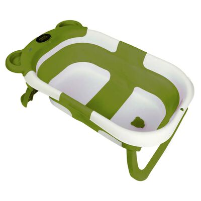 Ba&ntilde;era Plegable Para Beb&eacute;s C&oacute;moda Color Verde Olivo