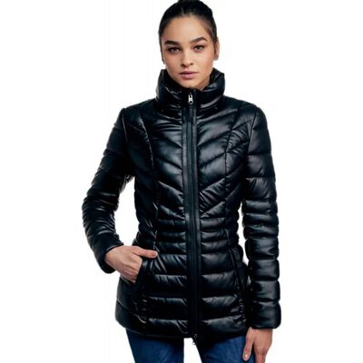 Chamarra abrigadora dama negro Holly Land modelo 1037