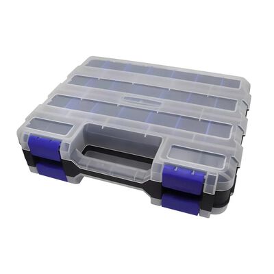 Organizador De Herramientas De Doble Cara Con Separadores Azul