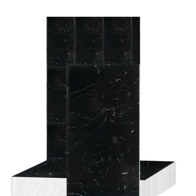 Panel Decorativo M&aacute;rmol Modelo Negro