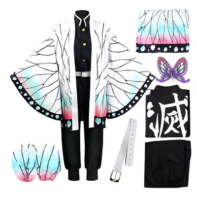 Disfraz Cosplay Anime Demon Slayer Tanjirou Nezuko Kochou Shinobu Kimono Para Fiesta De Halloween