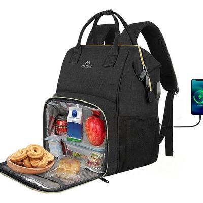 Luncheras Escolares Mochila T&eacute;rmica Para Mujer Con Port&aacute;til