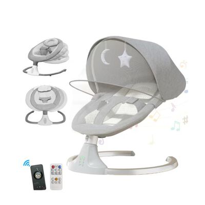 Mecedora El&eacute;ctrica Beb&eacute; Silla Bouncer Multifuncional Para Calmar A Los Beb&eacute;s Cuna Balanceadora