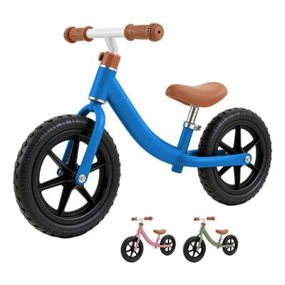 Bicicleta De Equilibrio Sin Pedales Entrenadora Para Ni&ntilde;os con Asiento Ajustable, Rodadas Resistentes y Dise&ntilde;o Ergon&oacute;mic