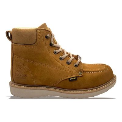 Bota Casual de Trabajo Caribu Modelo 604 &ndash; Piel Original, C&oacute;moda y Duradera