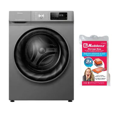 Lavasecadora Hisense WDQY1514 Carga Frontal 15KG Lavado / 10KG Secado ENDY* ENTREGA SOLO VALIDA EN LA CDMX Y ZONA METROP