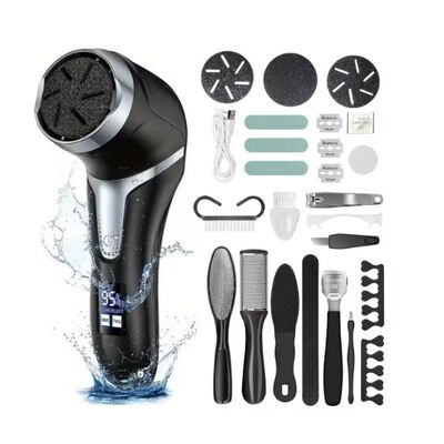 Kit El&eacute;ctrico Para Pedicura Removedor El&eacute;ctrico De Callos