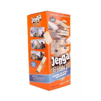 Juego De Jenga Cl&aacute;sico De Bloques De Madera