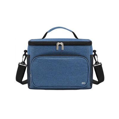 Bolsa T&eacute;rmica Lonchera Con Gran Capacidad Correas Ajustables azul