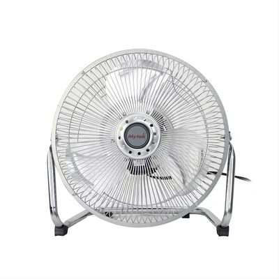 Ventilador De Piso 10 a 3 Velocidades Mytek Plateado