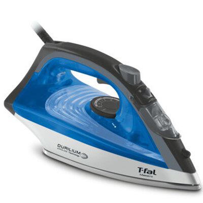 Plancha de Vapor T-Fal FV1860X0 Durilium AirGlide 1600W Azul ENDY